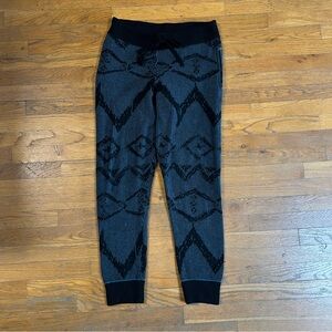 Baja East Printed Cashmere Sweatpants